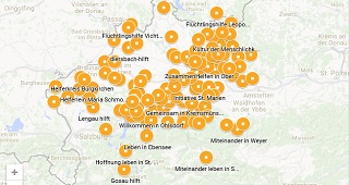 Landkarte Initiativen